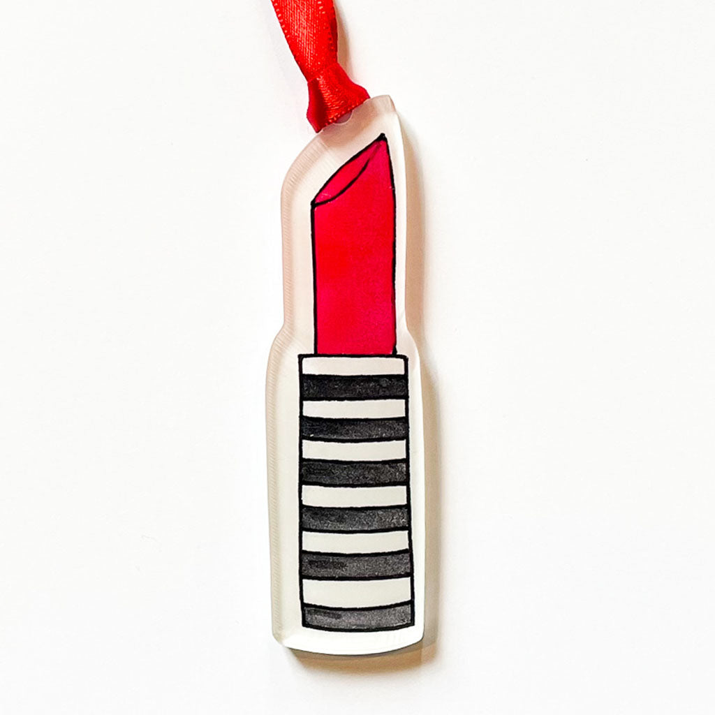 "LIPSTICK" Acrylic Ornament