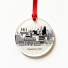 "KANSAS CITY SKYLINE" Acrylic Ornament