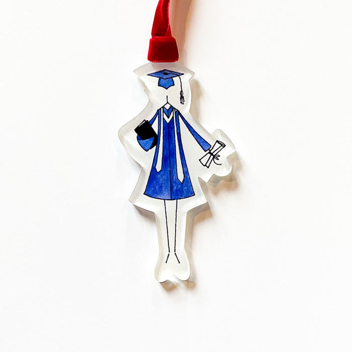 IMPERFECT "THE COLORED GOWN" Acrylic Ornament