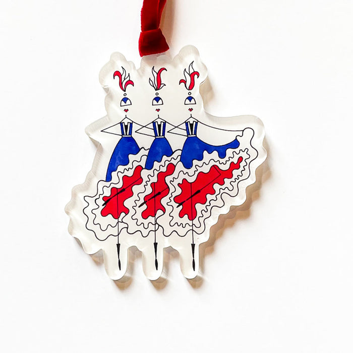 "CAN-CAN" Acrylic Ornament