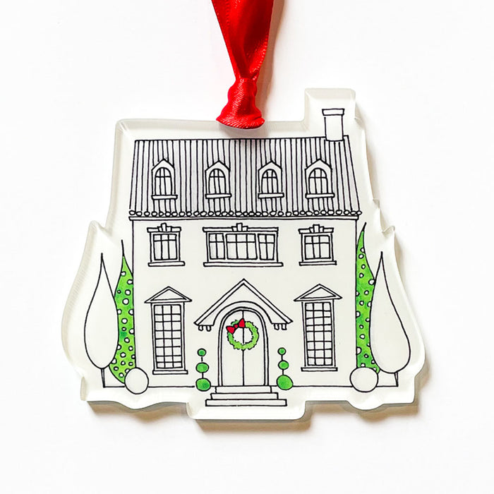 "HOLIDAY HOUSE" Acrylic Ornament