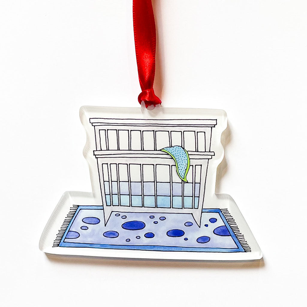 "WHIMSICAL CRIB" Acrylic Ornament