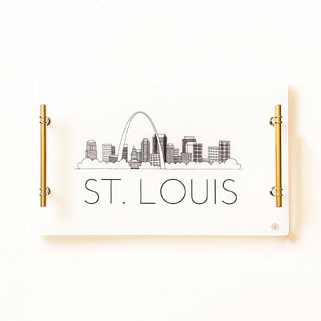 IMPERFECT ST. LOUIS SKYLINE TRAY