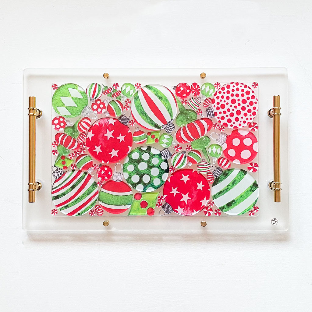 THE OBSESSION Acrylic Tray: ORNAMENTS