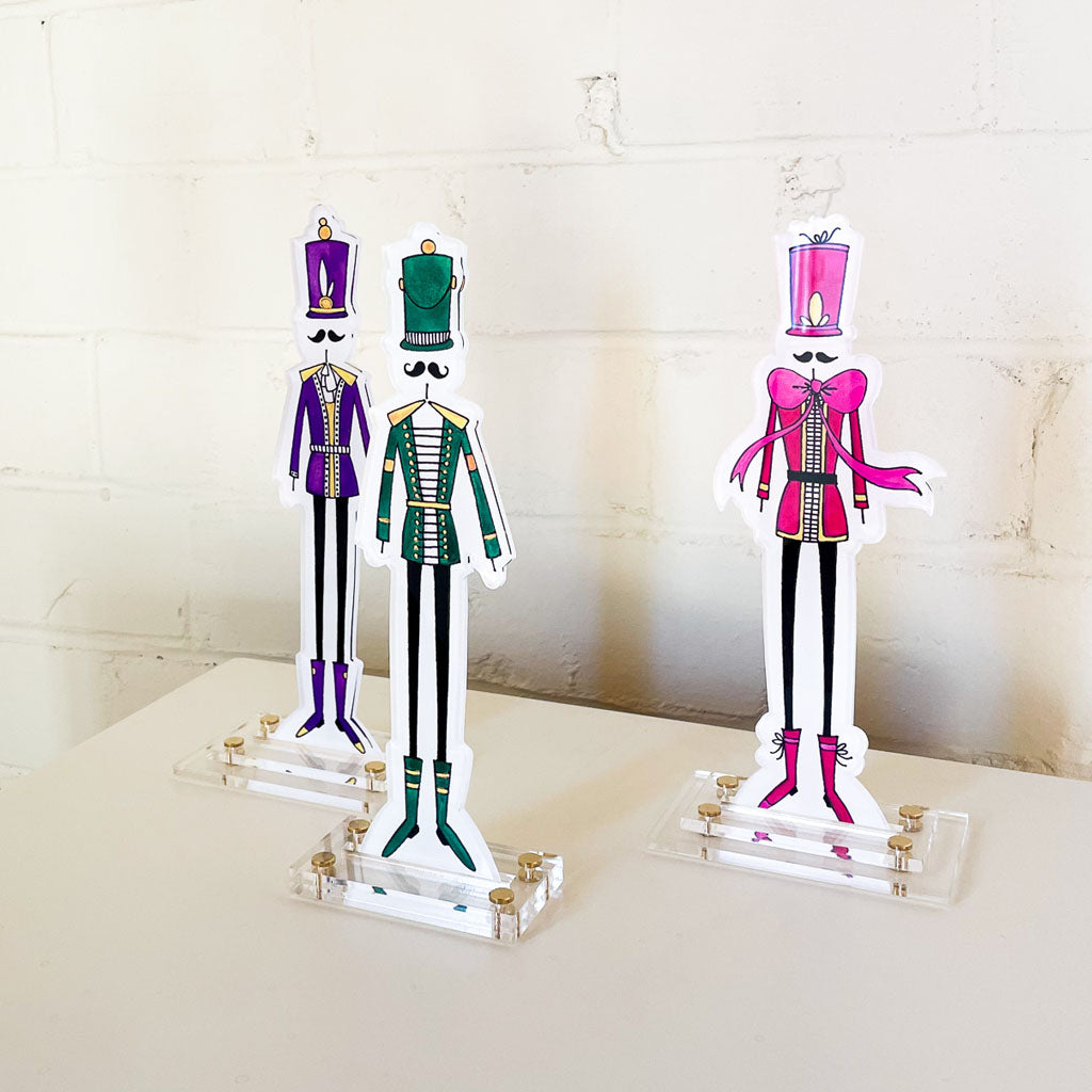 ACRYLIC NUTCRACKERS