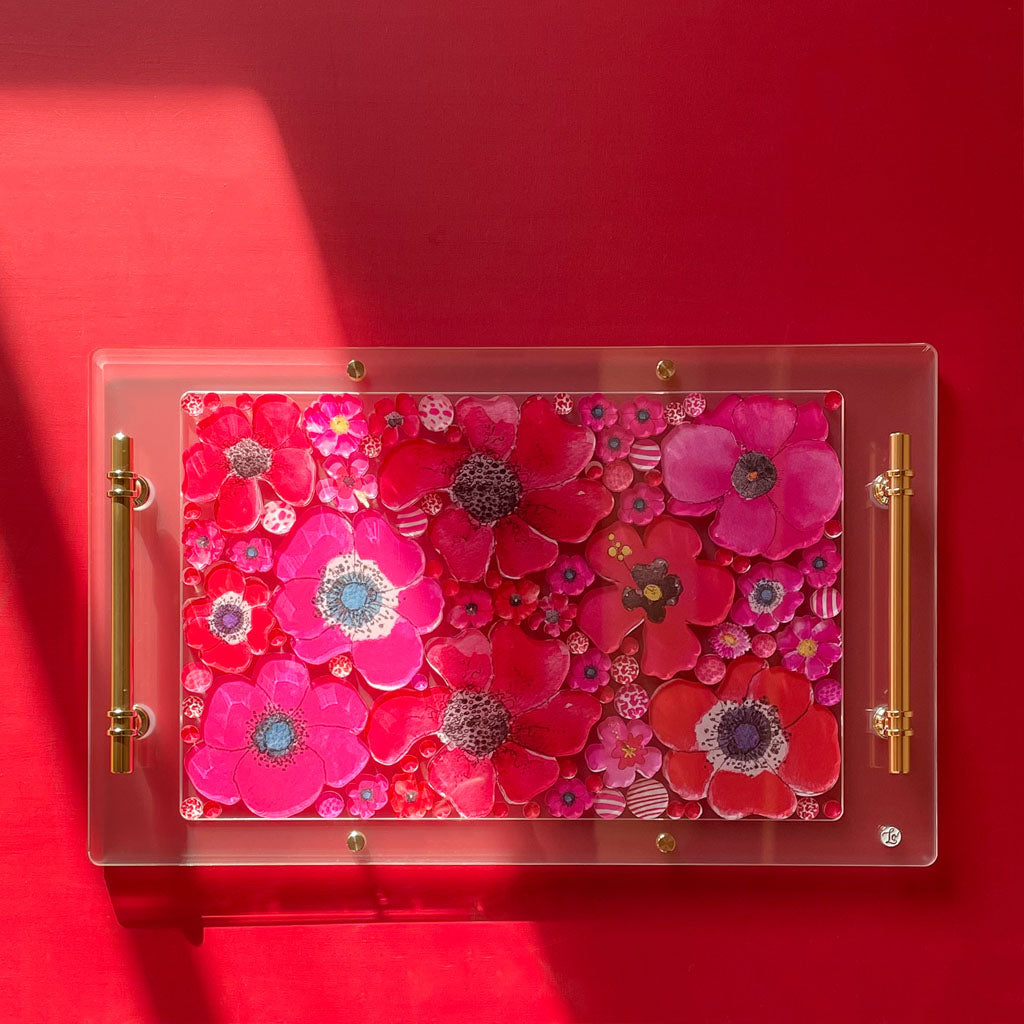 THE OBSESSION Acrylic Tray: SUMMER ANN