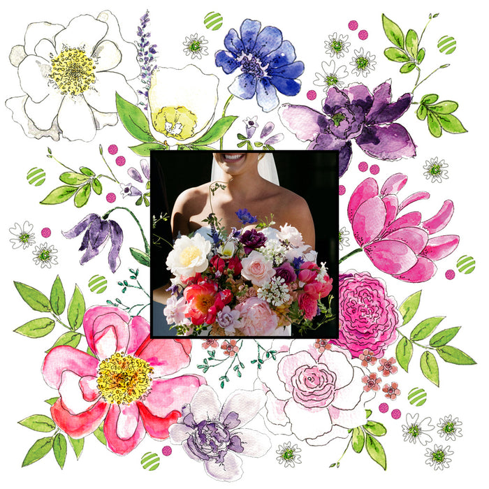 FROM BOUQUET... TO TRAY Custom Acrylic Tray