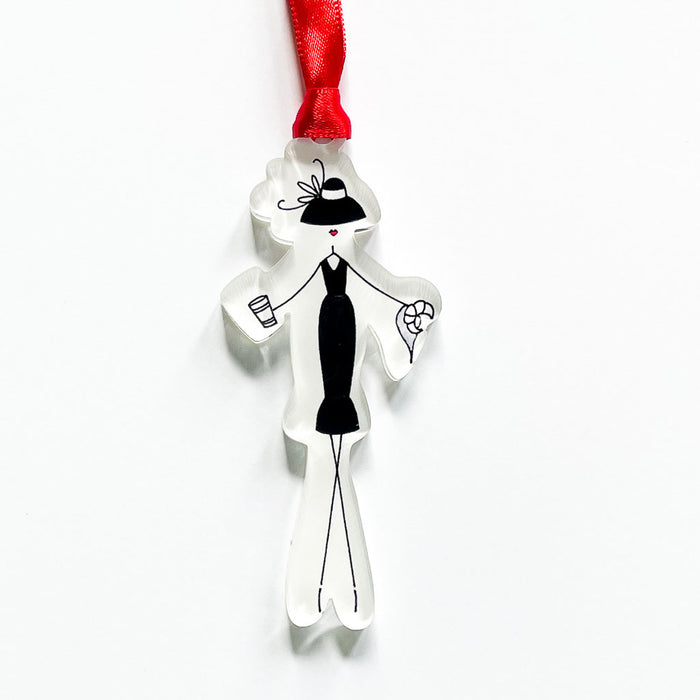 "AUDREY" Acrylic Ornament