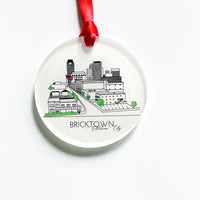 "BRICKTOWN" Acrylic Ornament