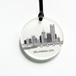 "OKLAHOMA CITY SKYLINE" Acrylic Ornament