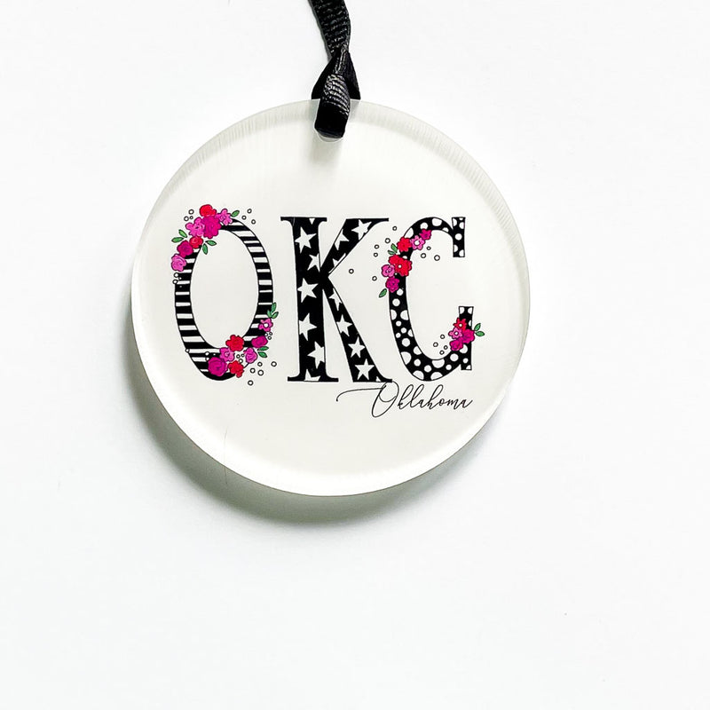 "OKC" Acrylic Ornament