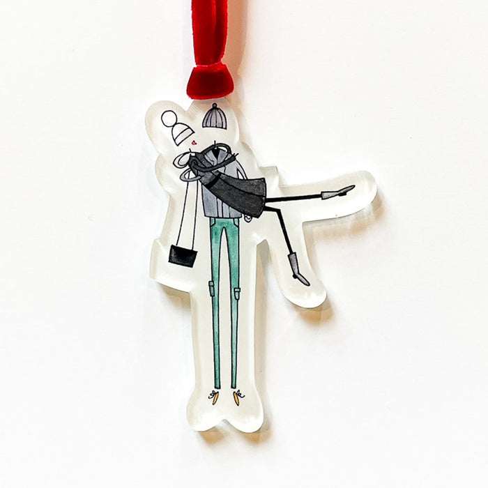 "SO IN LOVE" Acrylic Ornament