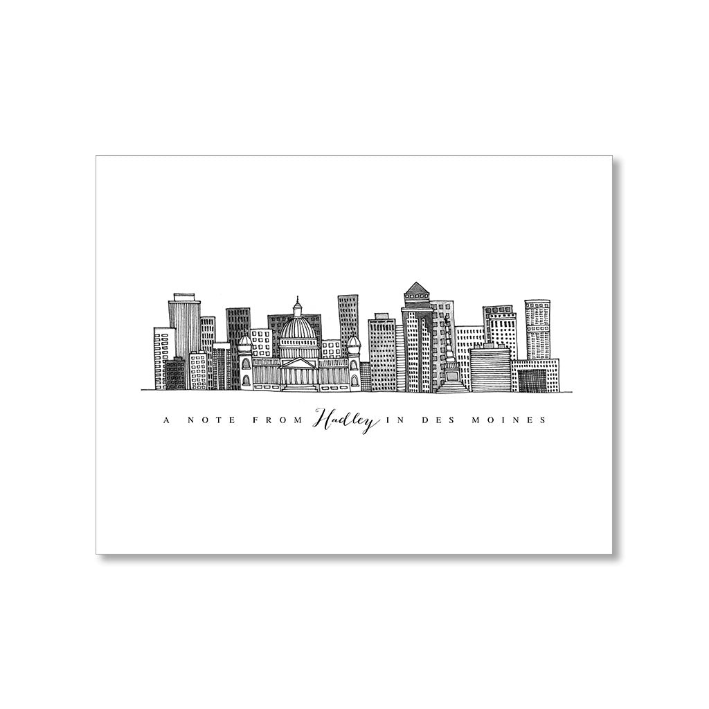 "DES MOINES" Skyline