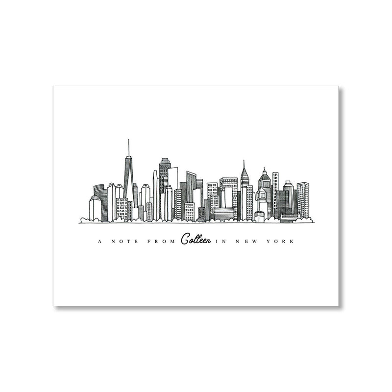 "NEW YORK" Skyline