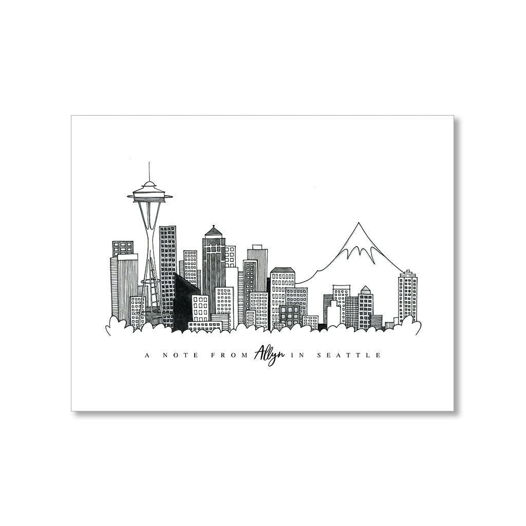 "SEATTLE" Skyline