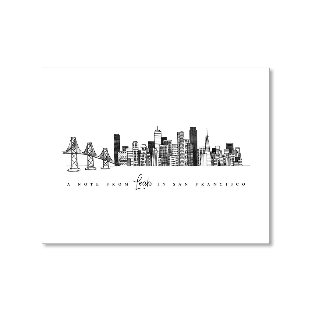 "SAN FRANCISCO" Skyline