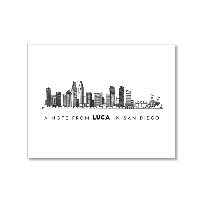 "SAN DIEGO" Skyline