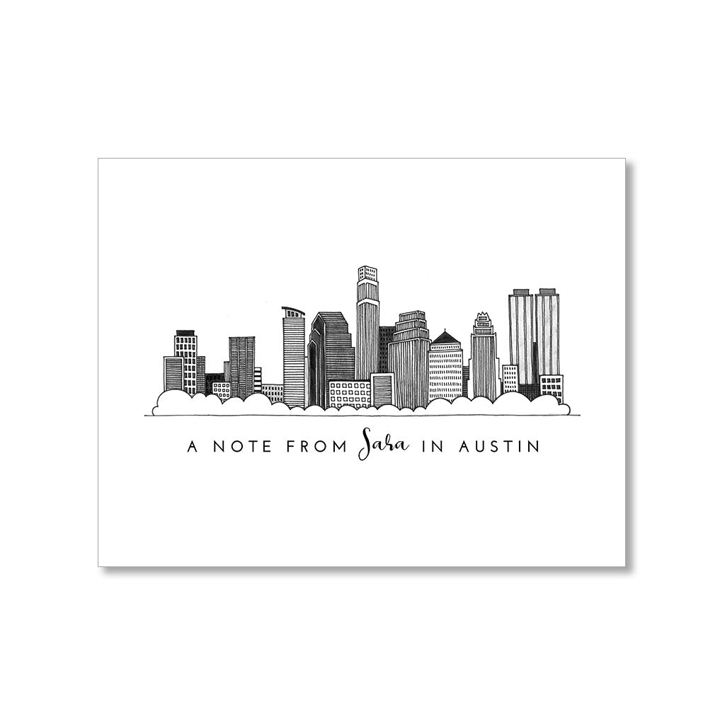 "AUSTIN" Skyline