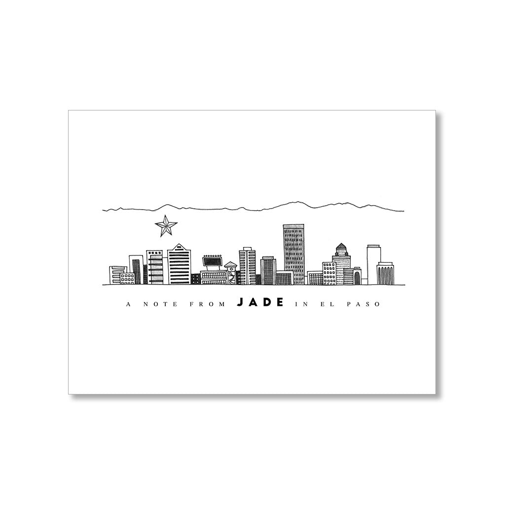 "EL PASO" Skyline