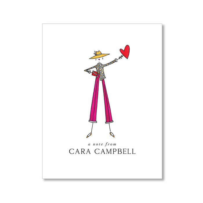 "CARA" PERSONALIZED STATIONERY