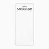 LEAVE A MESSAGE NOTEPAD & TRAY