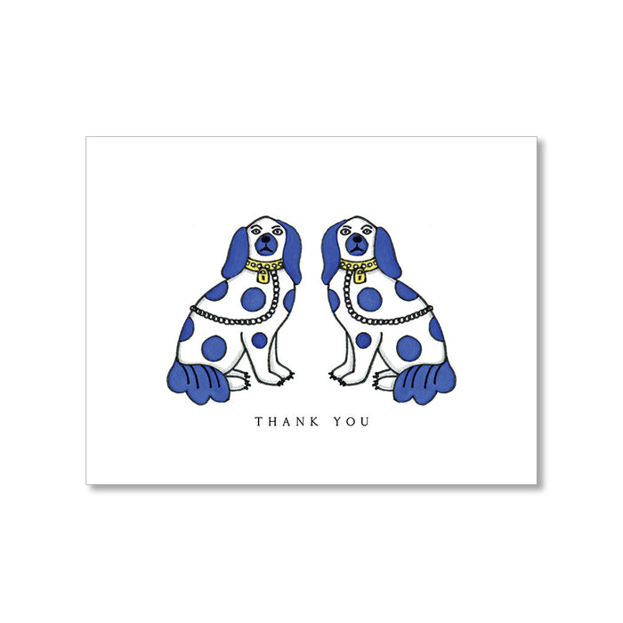 "STAFFORDSHIRE" THANK YOU CARD