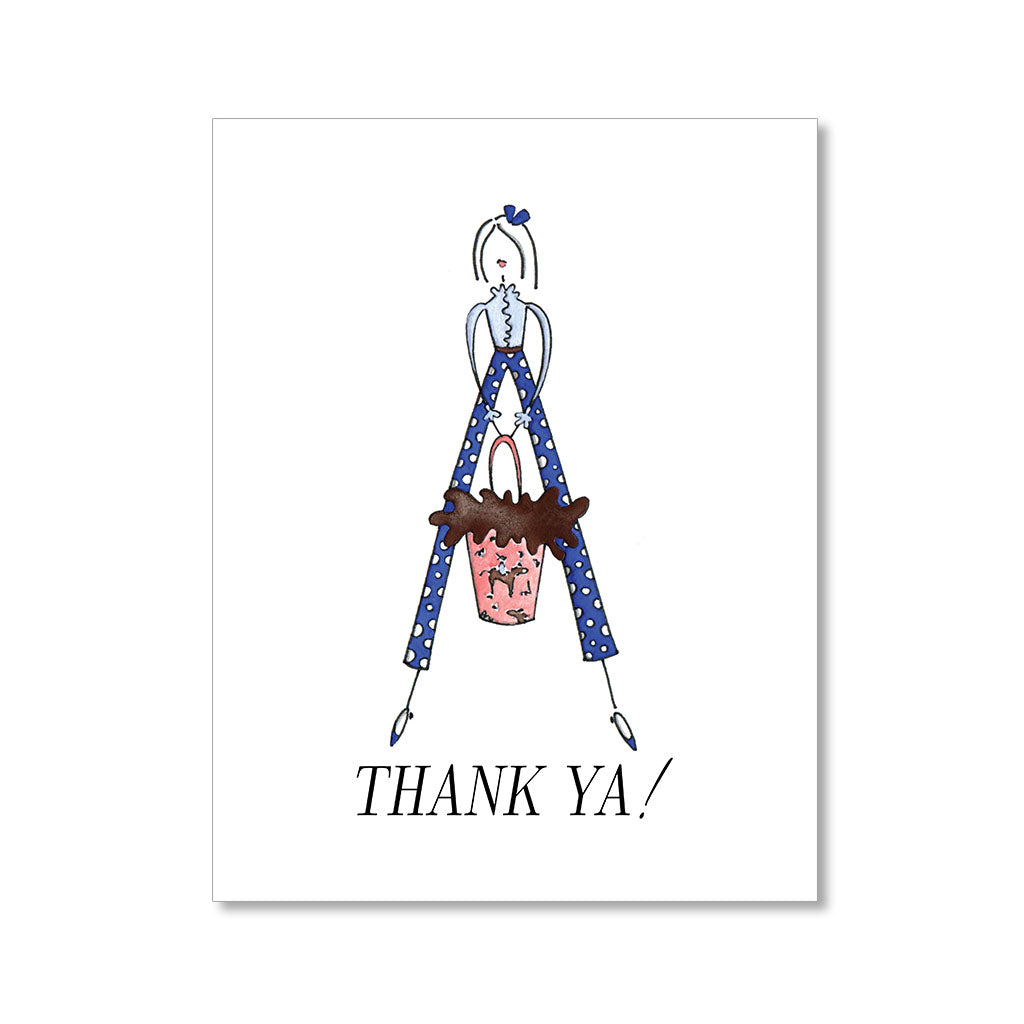 "MIMI'S PURSE" THANK YOU CARD