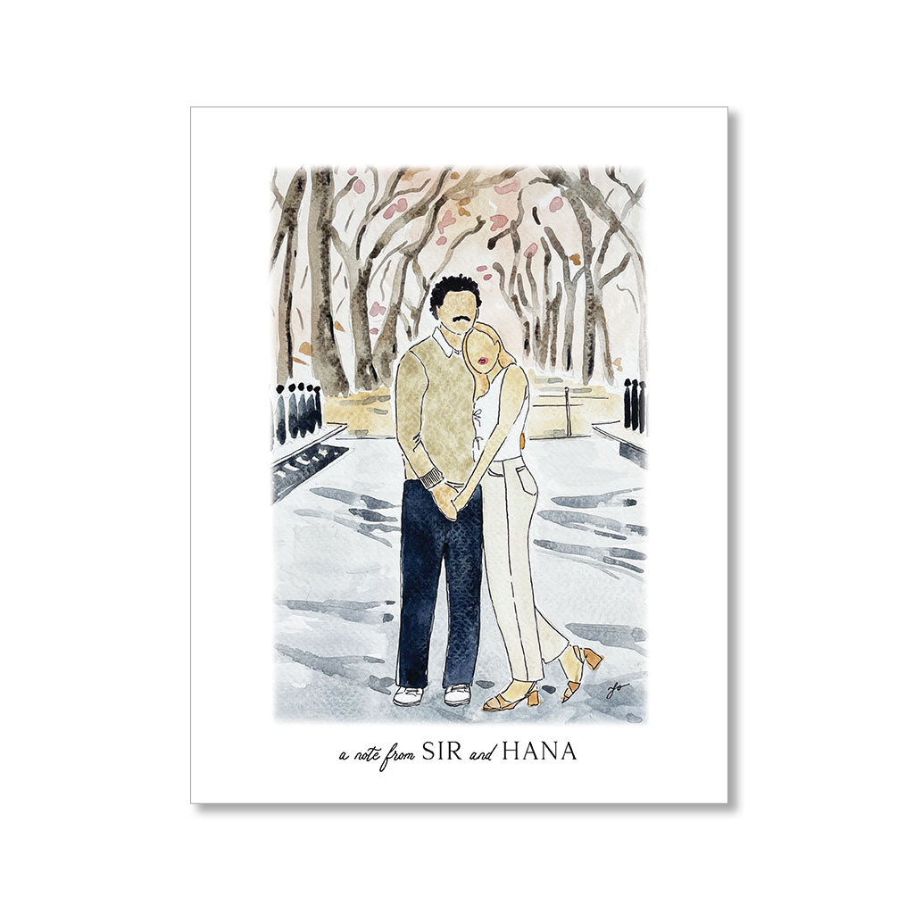 CUSTOM ENGAGEMENT STATIONERY