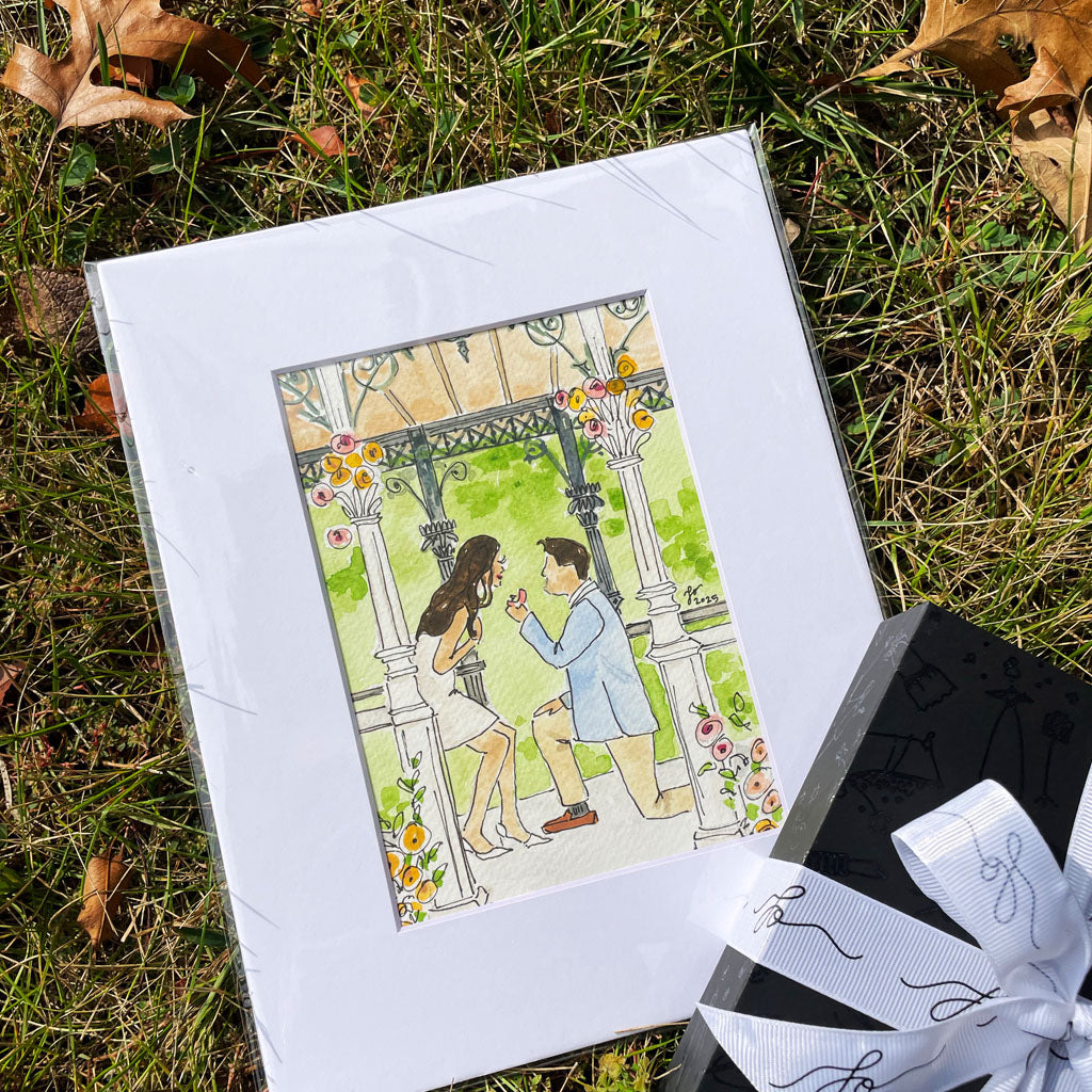 CUSTOM ENGAGEMENT STATIONERY