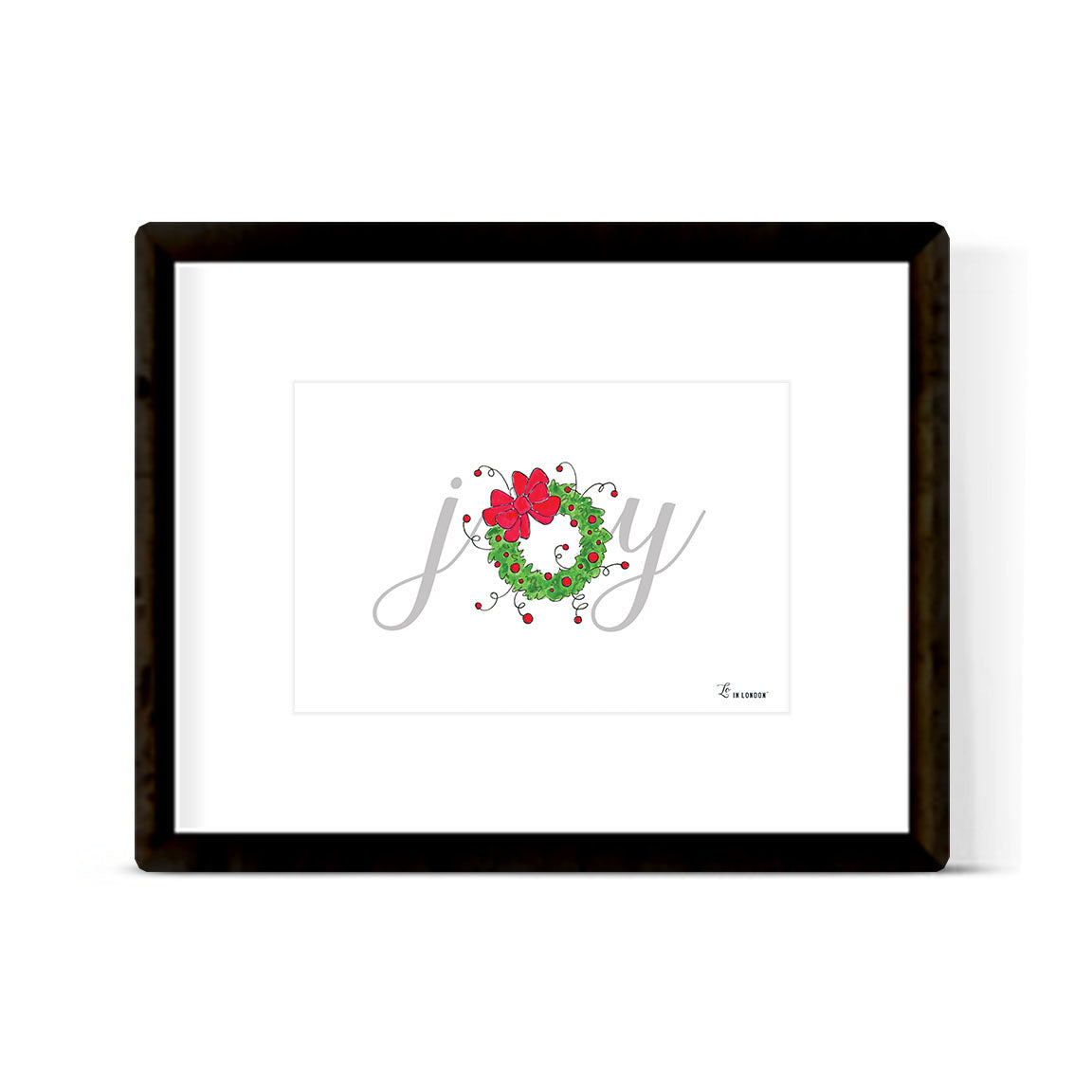 "JOY" ART PRINT