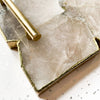 AGATE SERVING TRAY WITH HANDLES