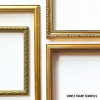 VINTAGE GOLD FRAMING