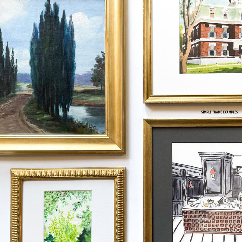 VINTAGE GOLD FRAMING