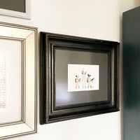 VINTAGE BLACK FRAMING