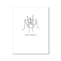 LO in LONDON KIDDO BIRTHDAY CARDS