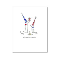 "DOGS" BIRTHDAY CARD