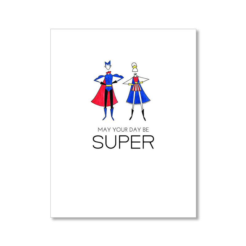 "SUPER" BIRTHDAY CARD