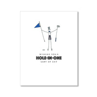 "HOLE-IN-ONE: MISTER" BIRTHDAY CARD