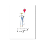 "COWGIRL" BIRTHDAY CARD