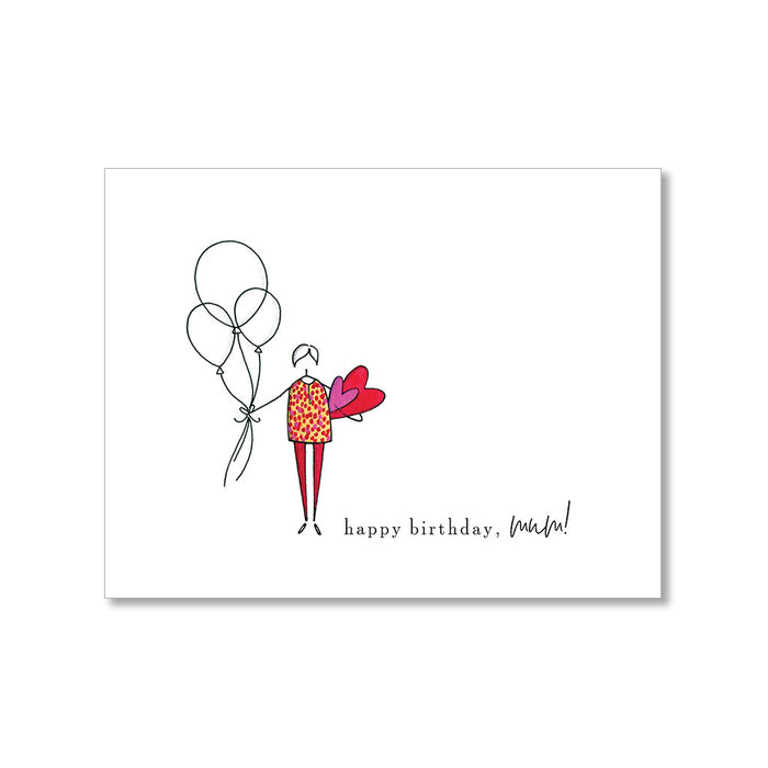 "MUM" BIRTHDAY CARD