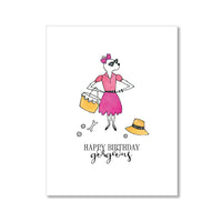 LO in LONDON PET BIRTHDAY CARDS
