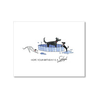 LO in LONDON PET BIRTHDAY CARDS