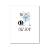 "OH JOY" BABY CARD