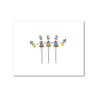 LO in LONDON BEACH THEMED CARDS