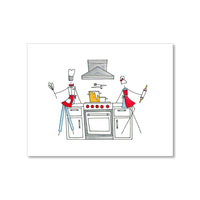 "THE CHEFS" BLANK CARD