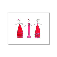 LO in LONDON STYLE BLANK CARDS