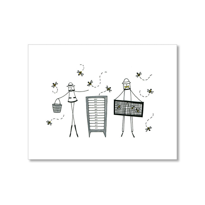"BEEKEEPERS" BLANK CARD