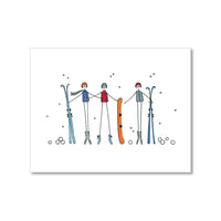 LO in LONDON KIDDO BLANK CARDS