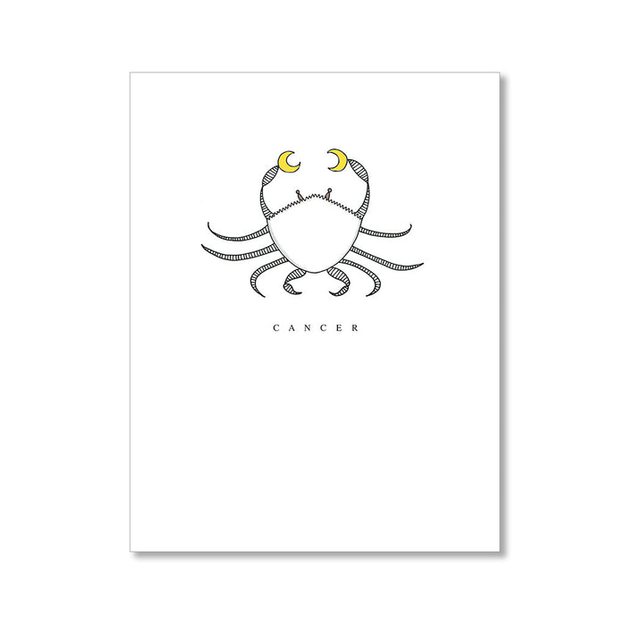 "CANCER" BLANK CARD