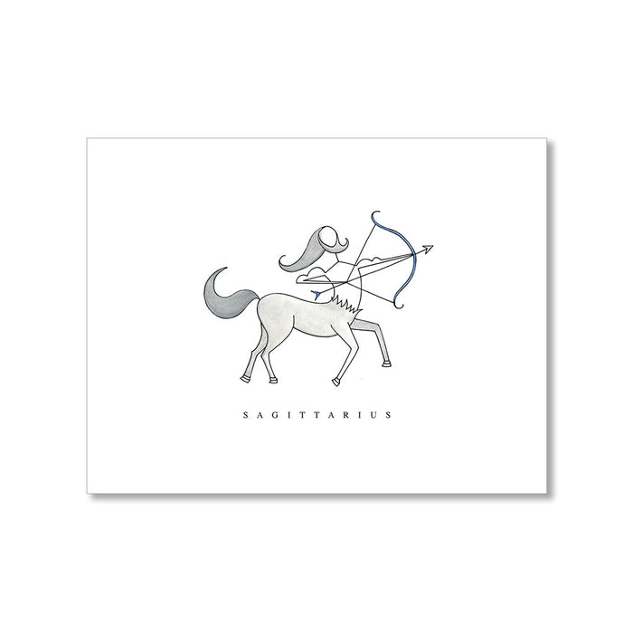 "SAGITTARIUS" BLANK CARD